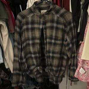 American Eagle Oversized Fit Flannel
